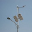 H1.25-400w wind-solar hybrid street light